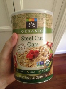 oatmeal to eat