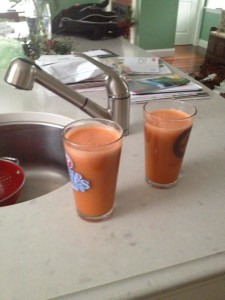 to your health carrot juice